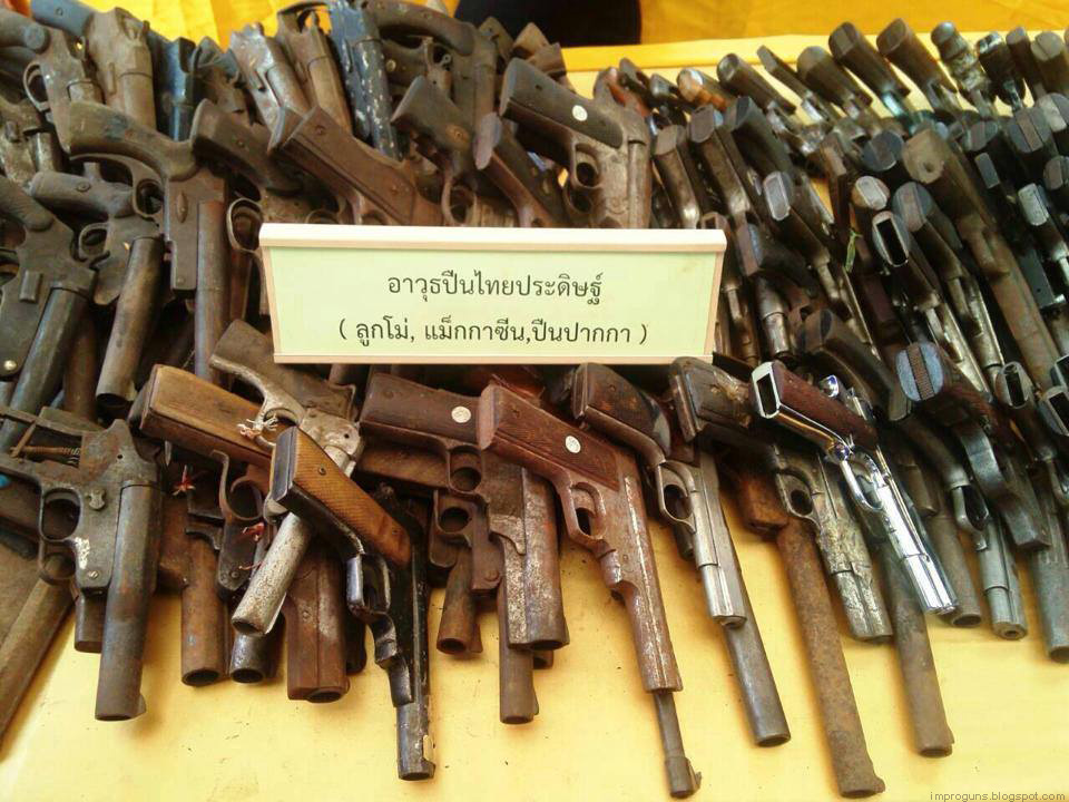 Ep139 - Thailand 1911 Shotgunpistolsthailand1improguns